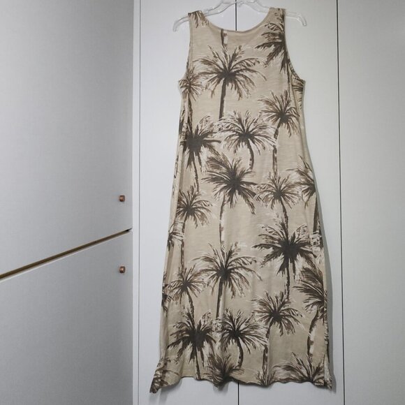 Belle by Kim Gravel Sleeveless Dress Women's Size SP Tan/Beige - Picture 4 of 7